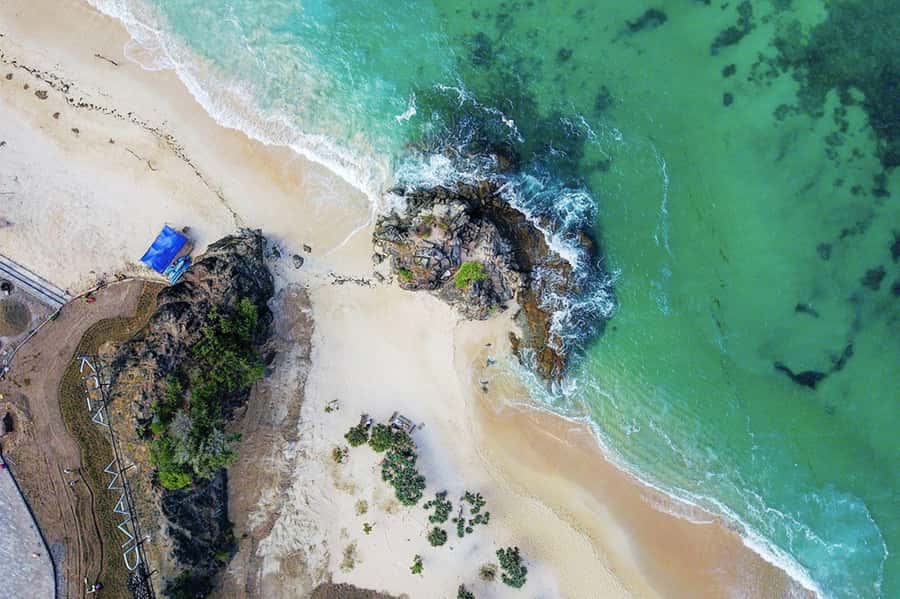 Lombok Epic: Exclusive Surfing, Beaches, and Sunset Hills - Tanjung Aan twin bays: soft sand, warm water, and photos