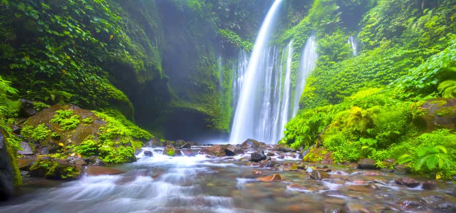 Lombok: Exclusive Sendang Gile, Tiu Kelep & Selong Hill Tour - Sendang Gile Waterfall: serene pools and a guided, confidence-building start