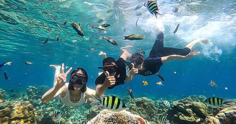Lombok: Gili Kondo, Petagan, dan kapal Snorkeling Tour - Gili Kapal: the simplest beach break on the route