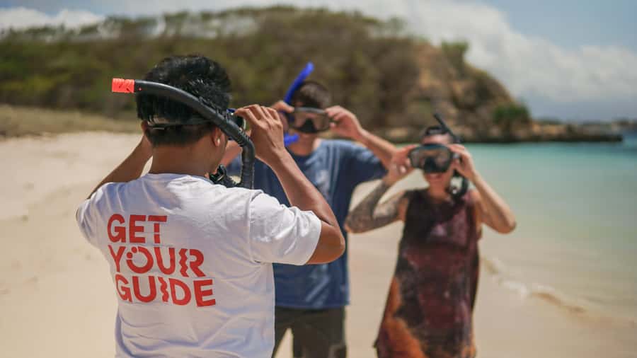 Lombok: Private Pink Beach & Gili Snorkeling Tour with GoPro - A Full Day of Pink Sand, Starfish, and Gili Snorkeling