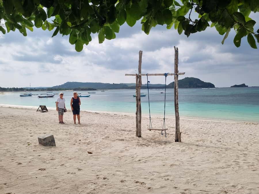 Lombok: Waterfall and Traditional Village Private Tour - Selong Belanak Beach: crescent sand and Indian Ocean swim time