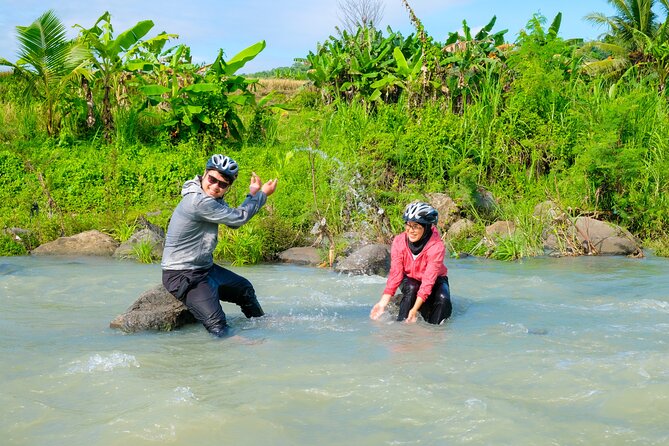 Menoreh Village Cycling - Rice Work, Farming Ecosystems, and the Menoreh Hills View