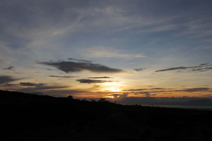 Merapi volcano sunrise with 4wd jeep and step on cold lava - Step on cold lava and cross a mountain-fed river
