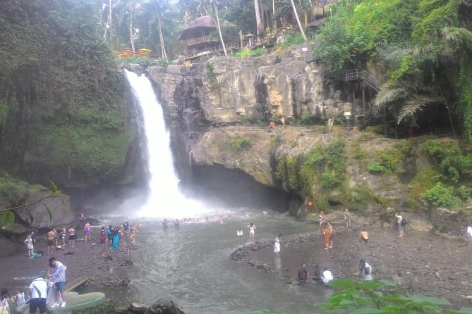 Monkey Forest, Ubud, Waterfall and Rice Terrace - Tegenungan Waterfall: Swim Time, Cooling Down, and Photo Patience