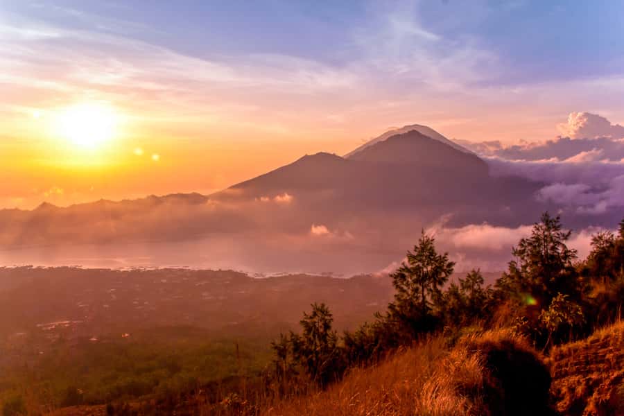 Mount Batur: 2D1N Kintamani Tour with Private Sunrise Hiking - Day 1: Rice terraces, optional coffee time, and an easy evening