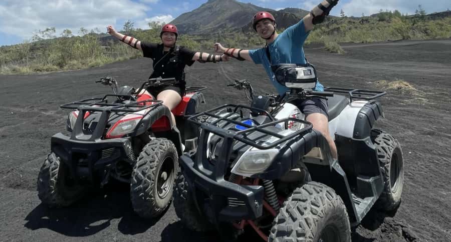 Mount Batur: ATV Quad Bike Black Lava & Sand Adventure - A 6-hour schedule that stays focused on riding