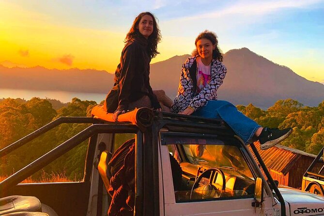 Mount Batur Jeep Adventure - After Sunrise: Black Lava Fields and Active Volcano Views