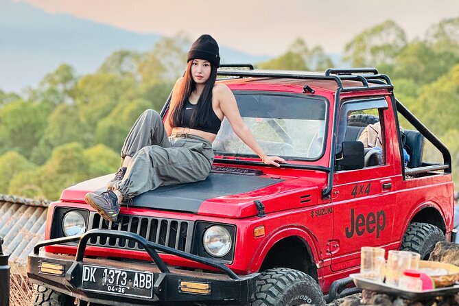 Mount Batur Jeep Sunrise by 4WD with Breakfast - Tegenungan Waterfall and the Ubud side of the day