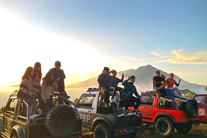 Mount Batur Jeep Sunrise Tour - All Inclusive - Sunrise viewing from a less-visited spot