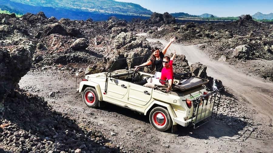 Mount Batur: Private Volkswagen Volcano Safari - Truck Route into the Old Crater and a Lava Dune Walk