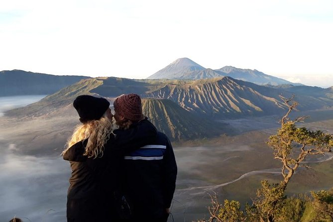 Mount Bromo Sunrise Tour from Surabaya or Malang - 1 Day - Walking from the viewpoint toward the caldera and crater rim
