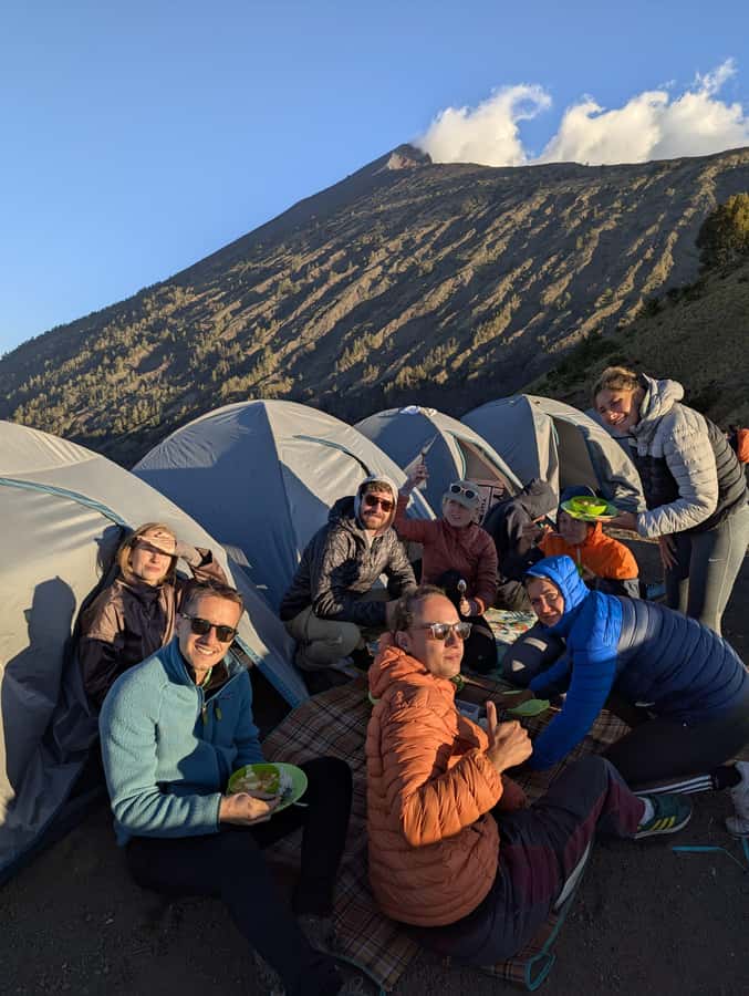 Mount Rinjani Summit tour - Day 2 at 02:00: The Dark Trek to the Summit