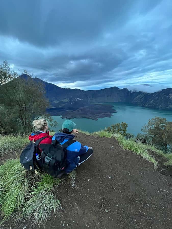 Mount Rinjani Trekking 3Days/2nights Summit Lake Hotspring - Day 1: From Sembalun Meadows to Crater Rim Sunset at 2,639m