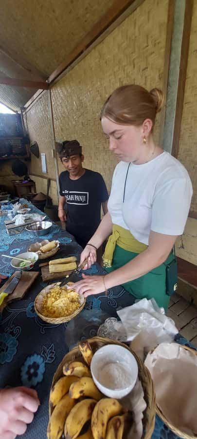 Munduk Balinese Cooking Class lunch/Dinner at a Local Home - The meal you will make: Nasi Campur and a whole plate of favorites