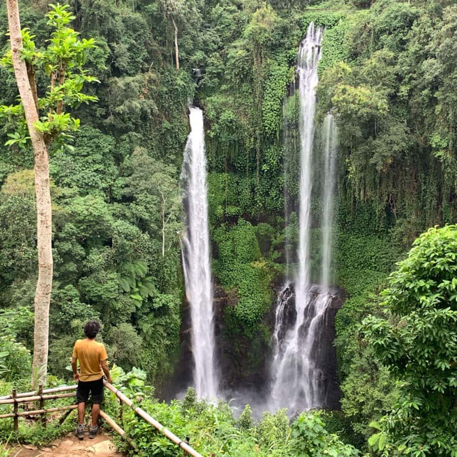 North Bali: Sekumpul and Banyumala Waterfalls & Rice Terrace - Sekumpul Waterfall: the big cascades and the real trekking choice