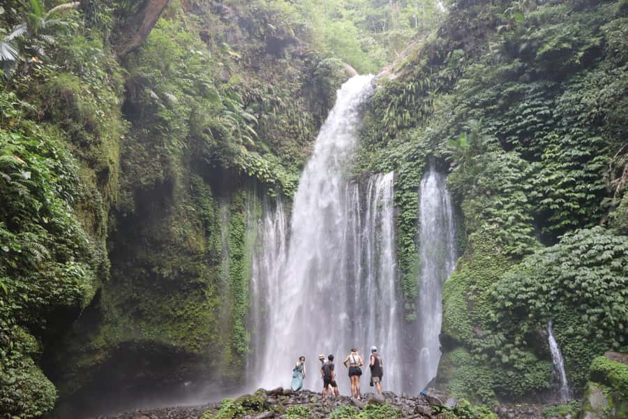 North Lombok: Sendang Gile Waterfall & Senaru Village Tour - Key points at a glance