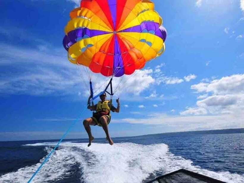 Nusa Dua: Watersports, Uluwatu Temple, and Kecak Dance Tour - Jimbaran Beach Seafood Dinner With a Sunset View