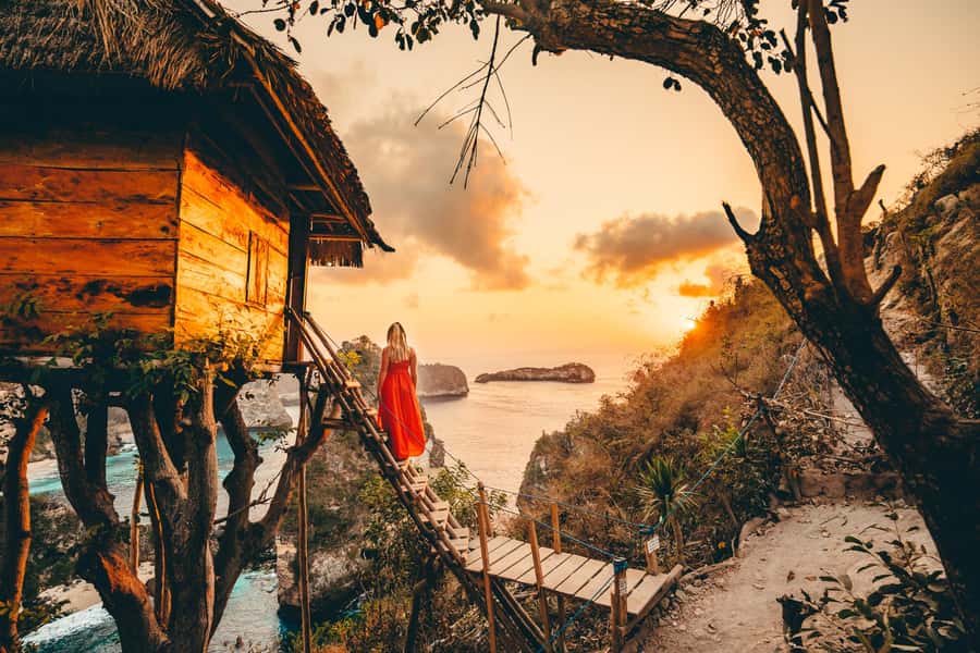 Nusa Penida: Private One Day Tours Package - Kelingking Beach and the T-Rex cliff viewpoint