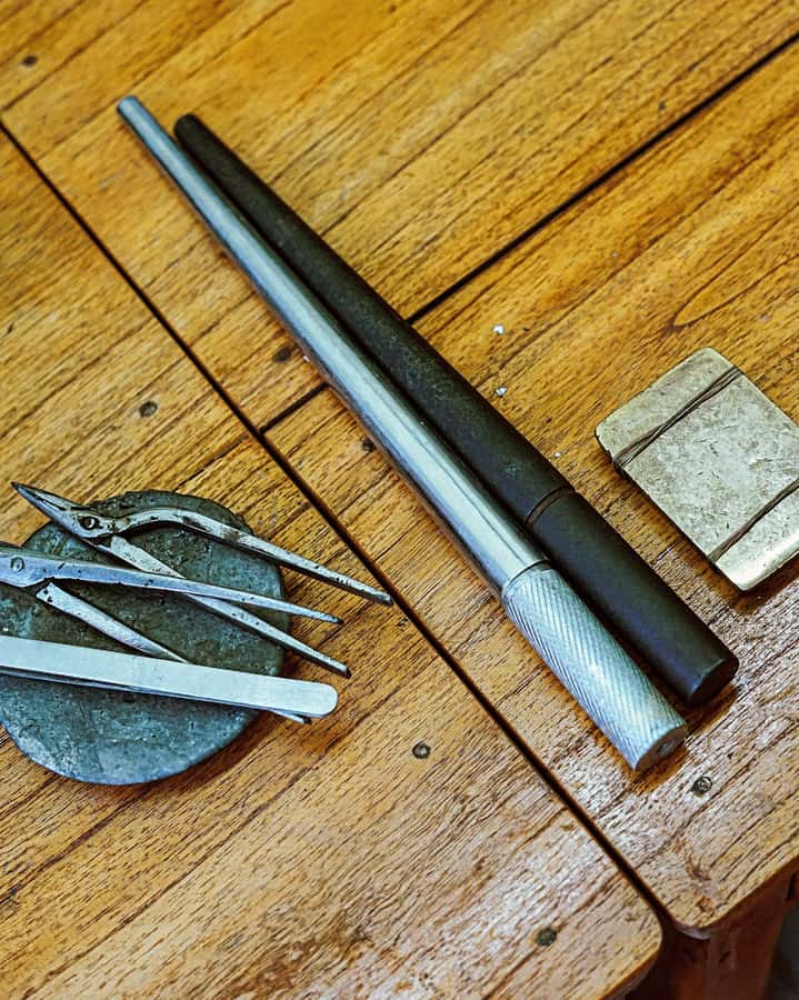 Nusadua: Fun Silver Making Class - Choosing your sterling design, then planning your ring thickness