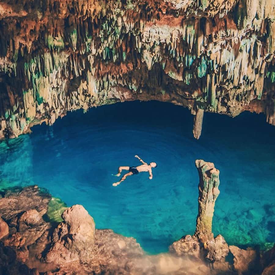 One-Day Rangko Cave, Batu Cermin, Sylvia Hill & G’Spot - Batu Cermin (Mirror Stone Cave): sunlight, salt rock, and that shimmer