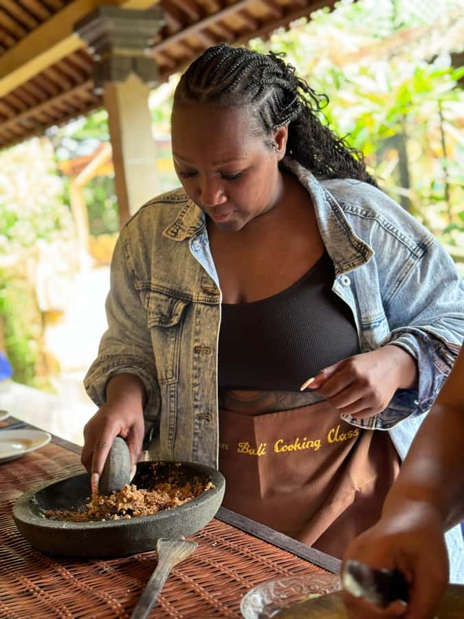 packages cooking class and romantic dinner in a local home - Setting the mood: ricefield views and a 5 pm start