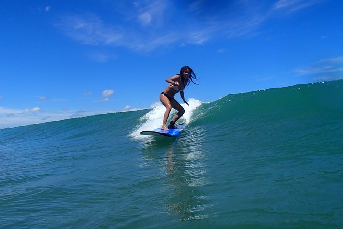 Private Beginner 1 on 1 Surf Lesson at Kuta Beach - Stand-up focus in the water: easy waves, not deep water
