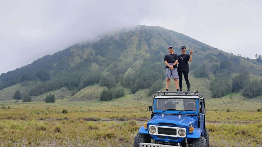 Private Day Tour Mt. Bromo & Madakaripura Waterfall - Mt. Bromo: crater rim hike and the private 4WD jeep advantage