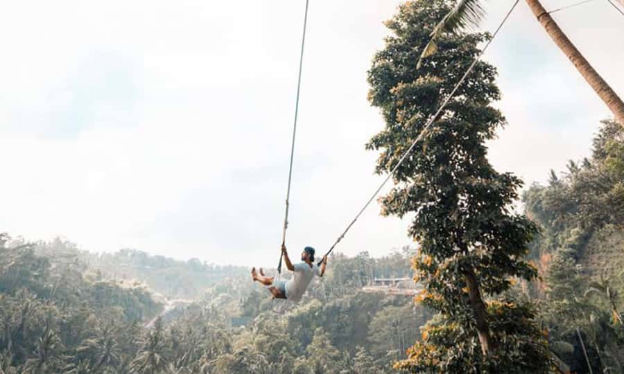 Private Full-Day Tour to the Real Bali Swing and Ubud - Bali Swing Active Package, the photos and the adrenaline math