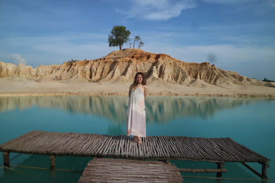 Private Tour Blue Lake & Sand Dunes Bintan - ATV on the sand dunes: the fast way to feel the terrain