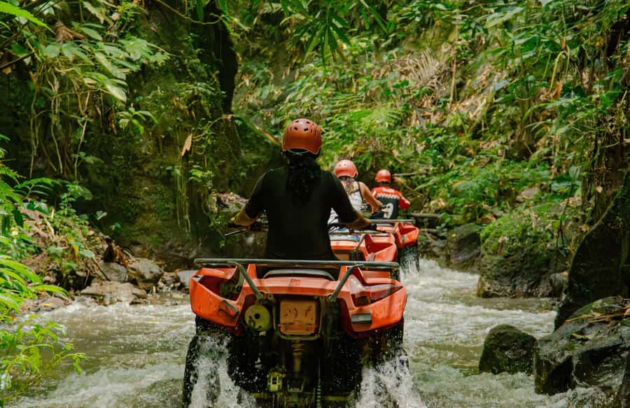 Quad Bike Bali With Tunnel & Waterfall Tour - Riding Style Choice, Tandem or Your Own ATV