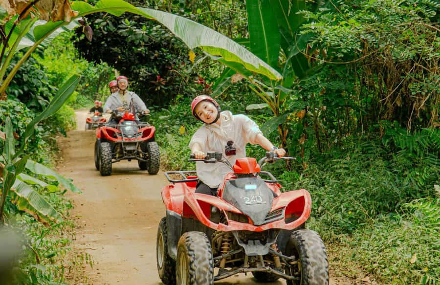 Quad Bike Bali With Tunnel & Waterfall Tour - Lunch and Included Facilities, The Part That Makes It Comfortable
