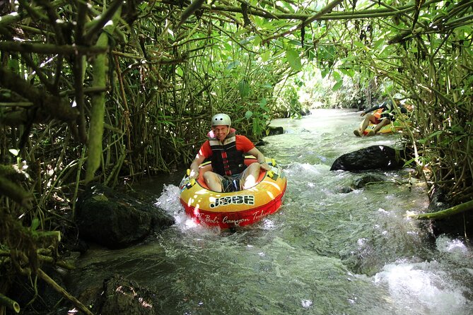 Quad or Buggy Tour with Canyon Tubing Adventure in Bali - Stop at the Canyon: Wooden Paths, Water Views, and Bridge Crossings