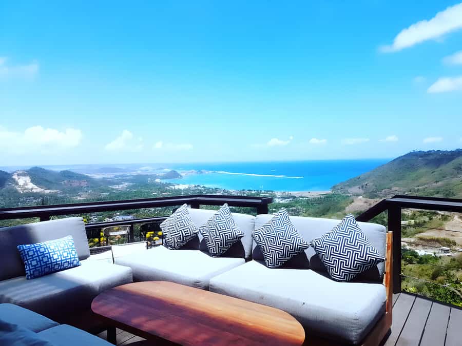 Sade Village, Kuta Lombok, and South Coasts: Private Tour - Tanjung Aan Beach: white sand, hills in the background, and real swim time