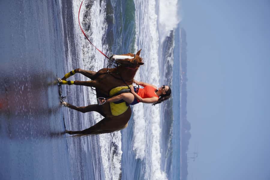 Sanur: Horse Riding at the Bali Beach 30 minute ride - Sanur black sand, waves, and a short ride that still feels like an adventure