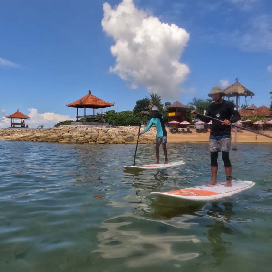 Sanur : Stand Up Paddleboard - The 15-minute safety briefing that keeps things simple