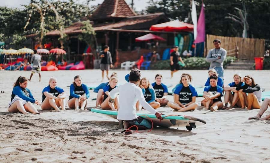 Seminyak: Surf Lesson for all Levels (Small Groups/Private) - Where you surf on Bali, and why it matters