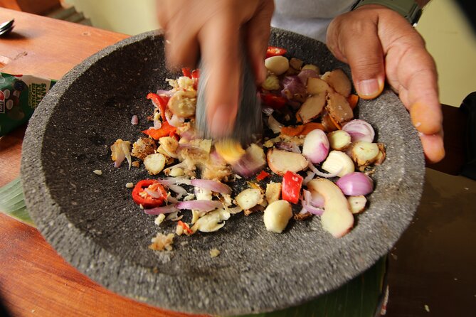 Spice Garden, Jamu & Cooking Class in Bali Village - Paon Bali Open-Air Kitchen: Cooking Nasi Campur, Sate Lilit, and Lak Lak