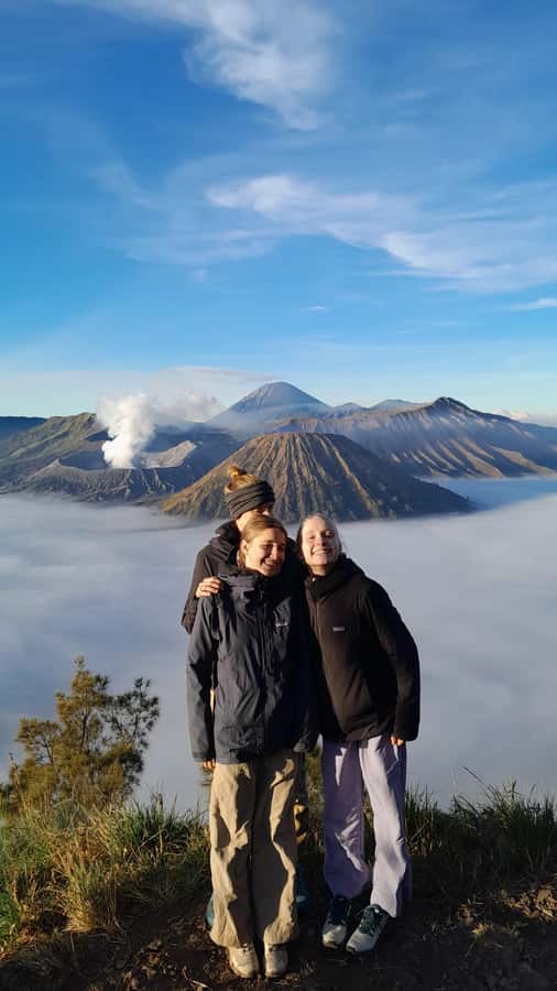 Surabaya: Tumpak Sewu Waterfall, Bromo and Ijen Shared Tour - Bromo sunrise from a 4WD jeep: the payoff comes fast