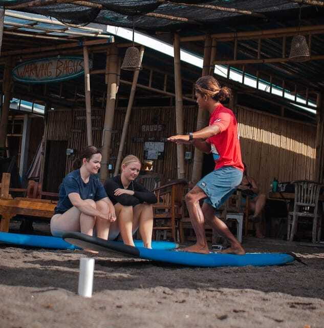 Surf Canggu: Lessons for Beginners & Pros in Bali - Stop 1: Arie Surf Lesson at Warung The Paluh
