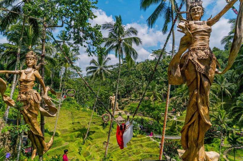 Ubud: Alas Harum Day-Pass, Swing, Sky Bike & Flying Fox - Cretya Ubud Adult Pools After the Rush