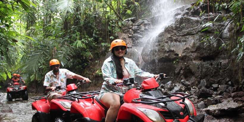 Ubud: ATV Quad Bike and Jungle Swing with Waterfall Tour - Key highlights you should care about