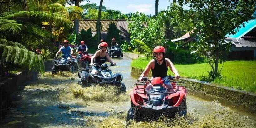 Ubud: ATV Quad Bike and Jungle Swing with Waterfall Tour - Shower, lunch, and dress-up time before the swings