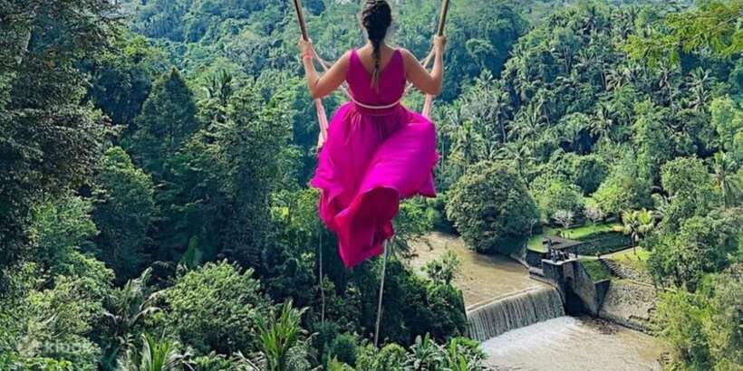 Ubud: ATV Quad Bike and Jungle Swing with Waterfall Tour - Bali Swing Heaven: bird nests, multiple swings, and Instagram-ready angles