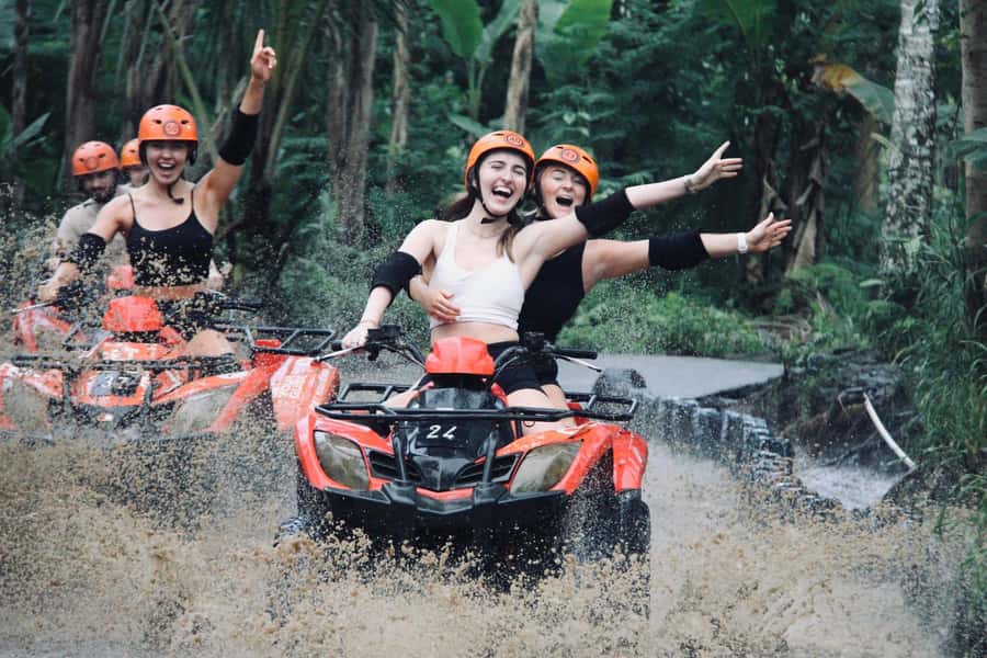 Ubud: ATV Quad Bike, Zip-line and Cretya Alas Harum Tour - The Gorilla ATV ride: safety briefing, gear, and what the mud is really like