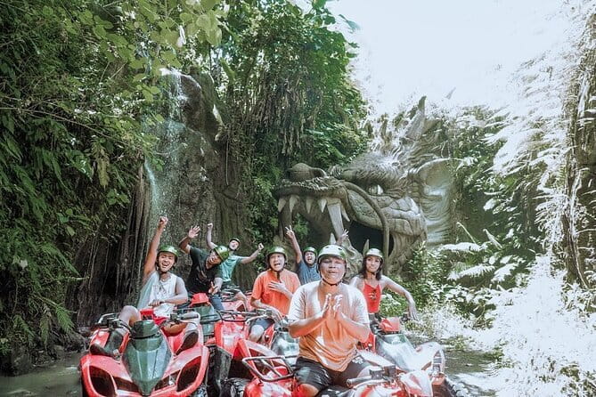 Ubud ATV Ride with Waterfall, Dragon Cave & Lunch – 2 Hours - 1.5 Hours on a Quad Bike: River Runs and Donut Mud