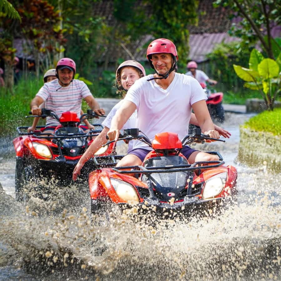 Ubud Bali: Kuber ATV Quad Bike with Long Tunnel & Waterfalls - Waterfall ride: the moment you actually remember