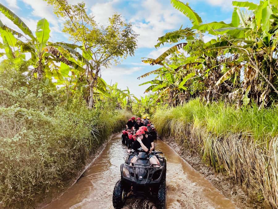 Ubud: Gorilla Face Quad Bike, Jungle Swing, Waterfall & Meal - Pickup, meeting points, and how to avoid day-of confusion