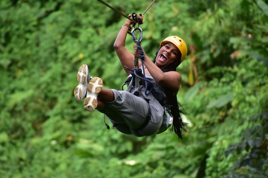 Ubud: Horse Riding, Zip-Line Tour & Waterfall Tour - The waterfall stop: a short trek, real swimming time, and a clothes-change plan