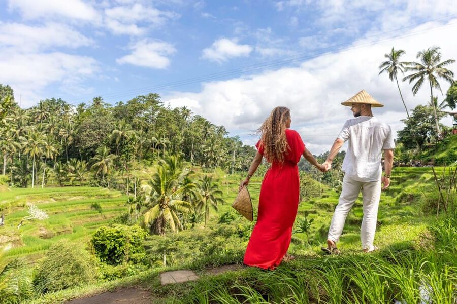 Ubud Monkey Forest, Temple, Rice Terrace and Waterfall Tour - Ulu Petanu Waterfall: the refreshing reset you will want