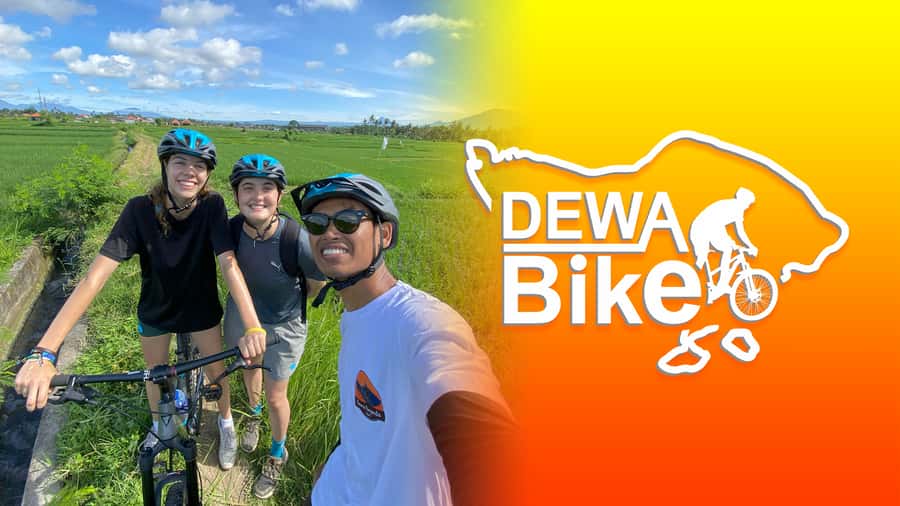 Ubud : PRIVATE Bike Tour inside Rice Field with meal & pool - Entering Dewa Bike Tour Mode, before the first pedal